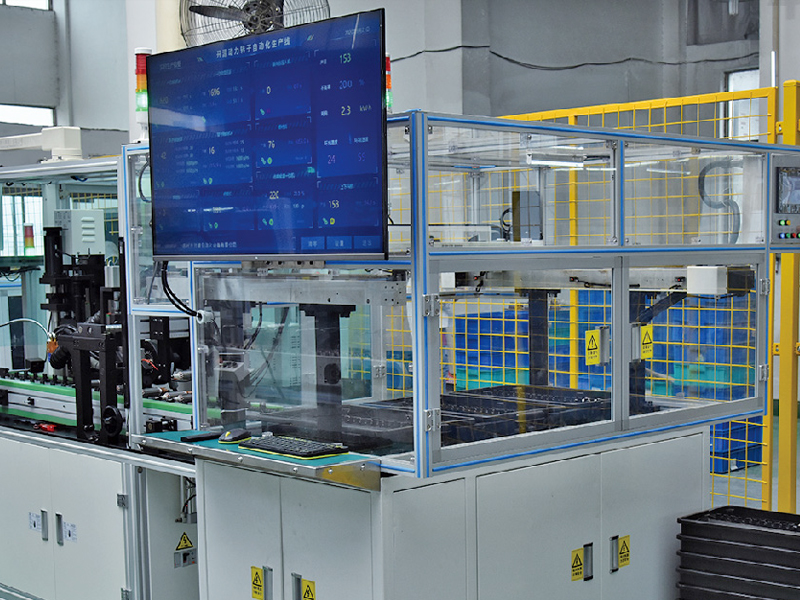 Automatic motor production line